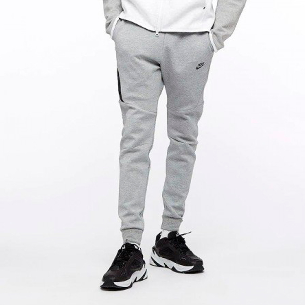 Брюки Nike M NSW TCH FLC JGGR S светло-серый Мужской photo 2